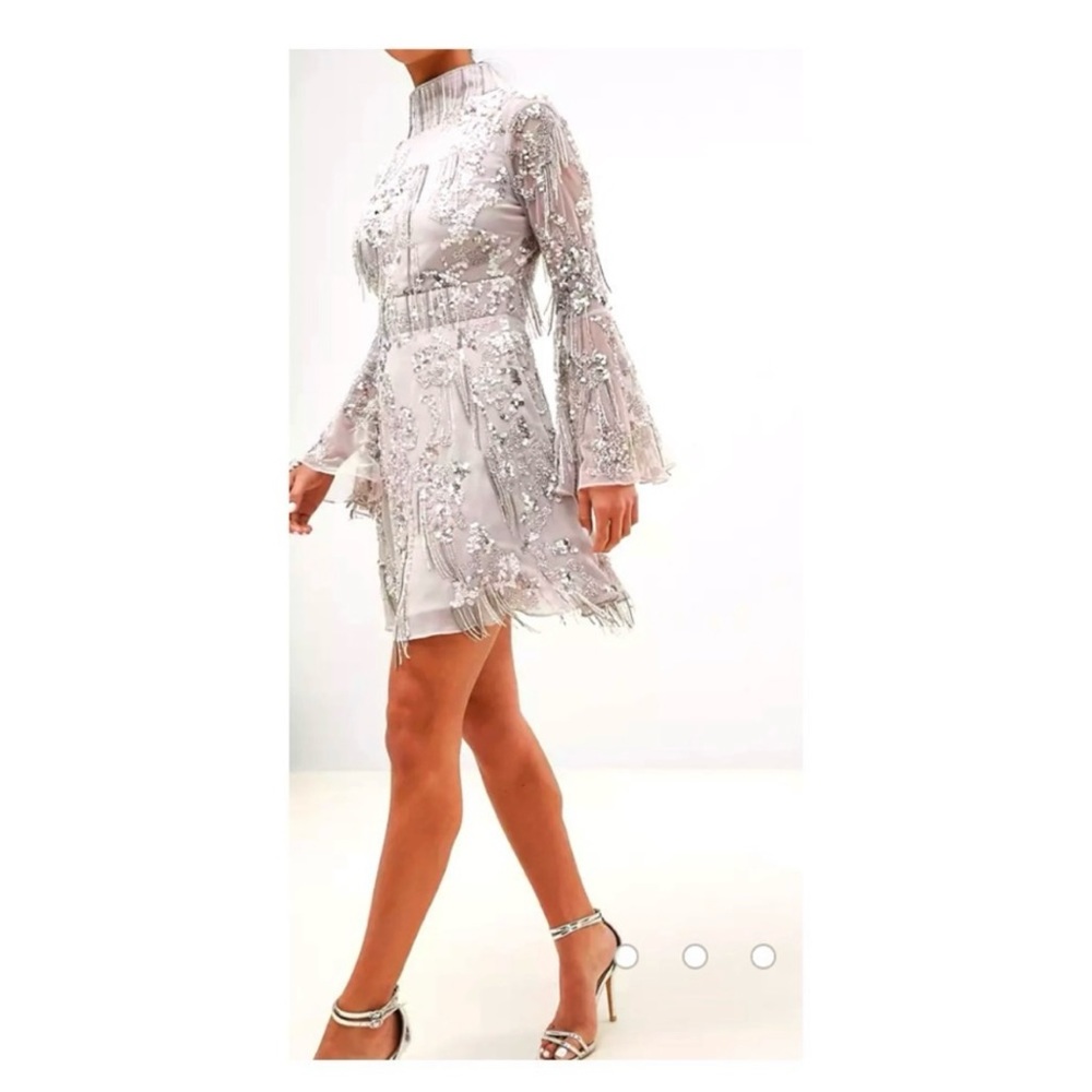 ASOS fridge dress in lilac